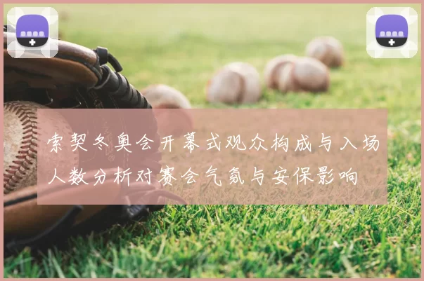 索契冬奥会开幕式观众构成与入场人数分析对赛会气氛与安保影响