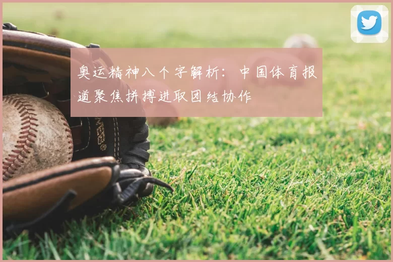 奥运精神八个字解析：中国体育报道聚焦拼搏进取团结协作